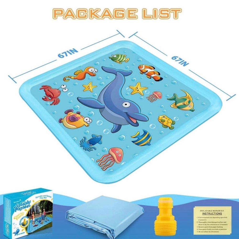 Splash Mat Watermat - Picture 7 of 7